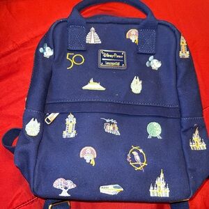 Disney Parks Loungefly 50th Anniversary Exclusive Backpack
